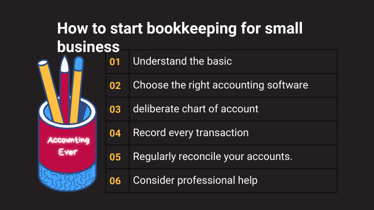 A Step-by-Step Guide on How to Start Bookkeeping for Your Small Business